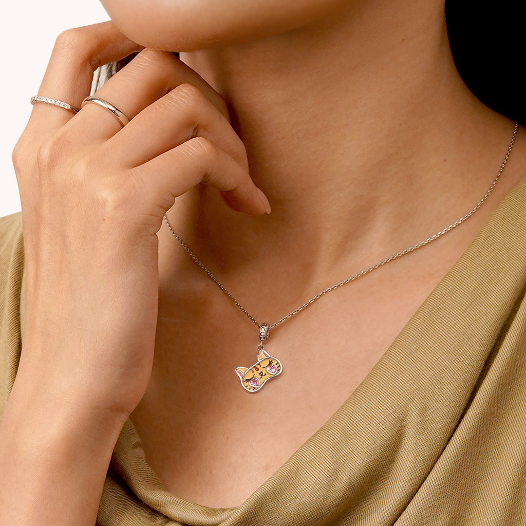 貓眼面具吊墜 image number 4