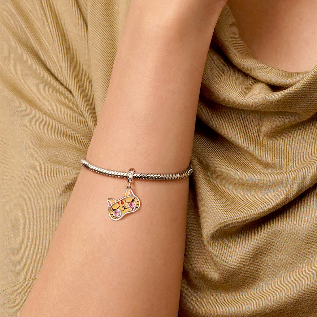 貓眼面具吊墜 image number 5