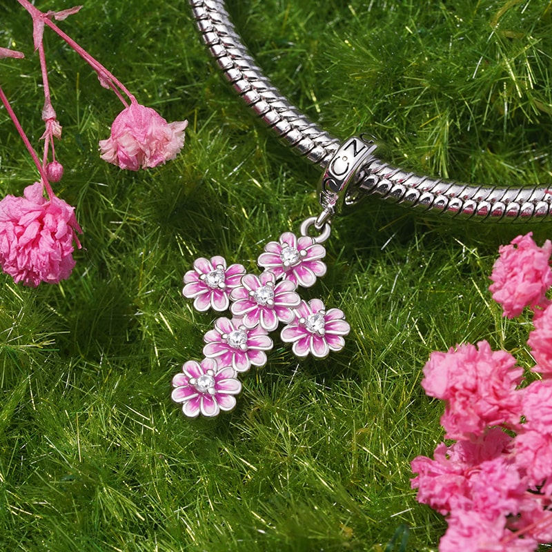 雛菊十字架吊墜 image number 2