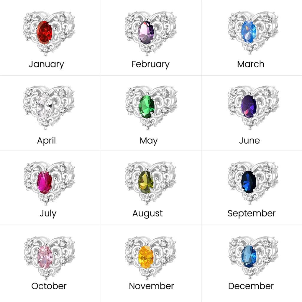 鏤空愛心珠飾 image number 5