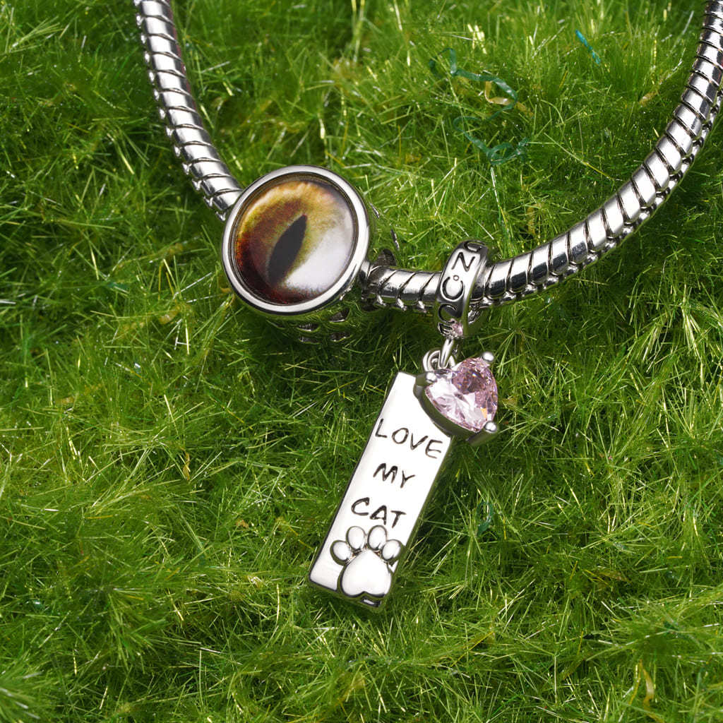 可雕刻寵物貓吊墜 image number 4