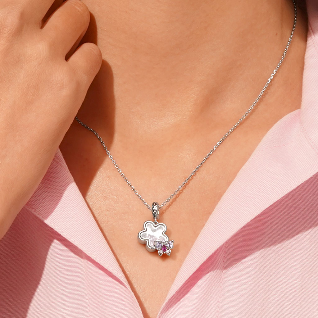 梅花蝴蝶吊墜 image number 4