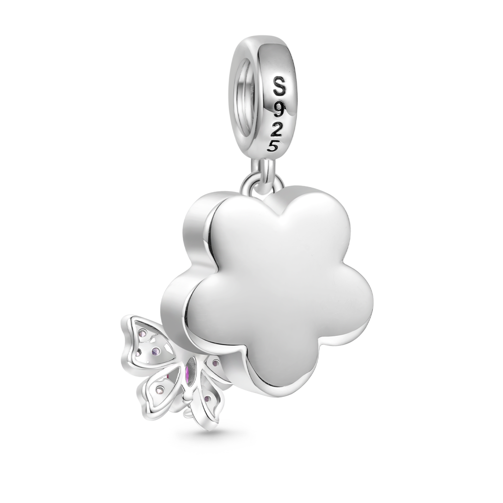 梅花蝴蝶吊墜 image number 1