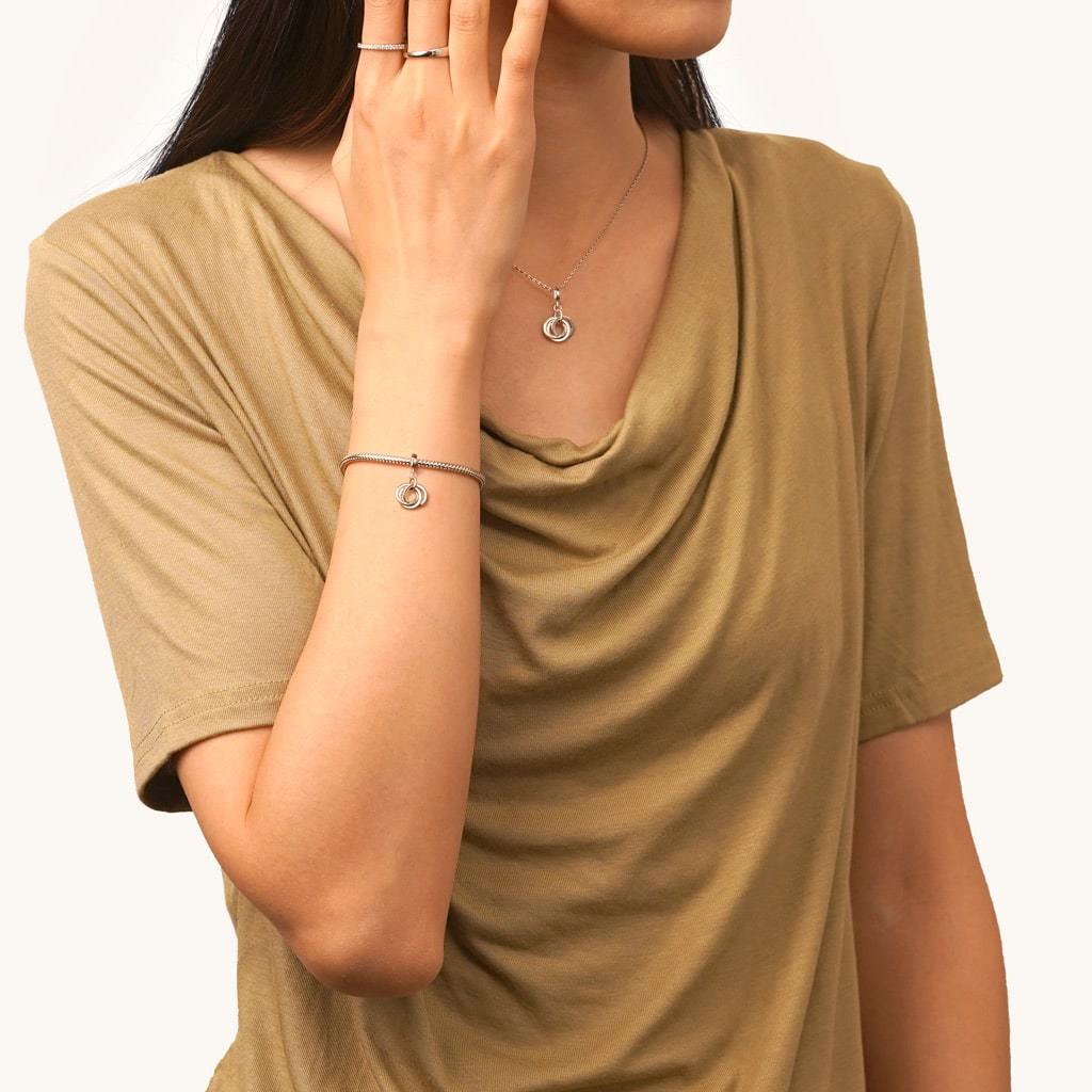 可雕刻圓环吊墜 image number 4