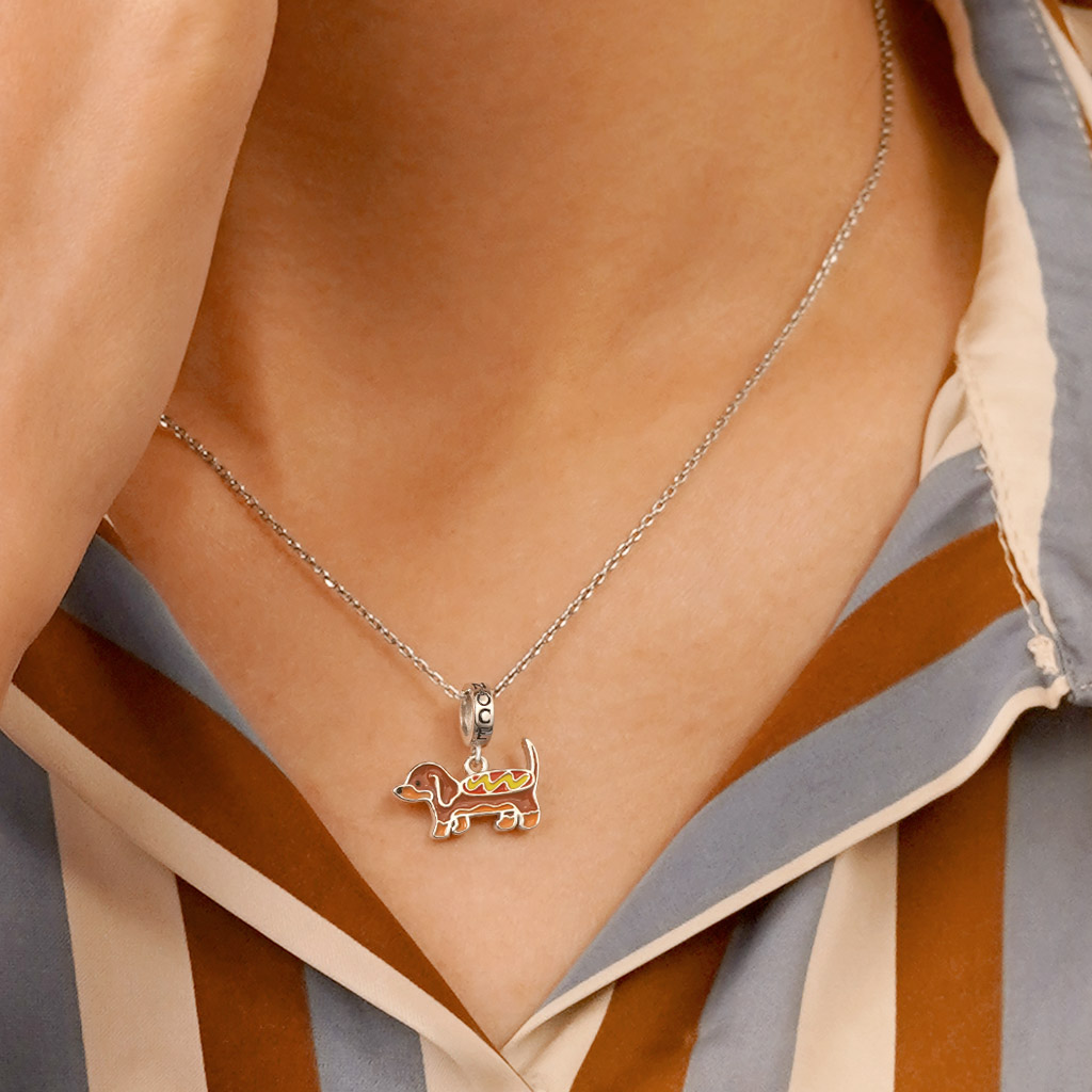 臘腸狗吊墜 image number 4