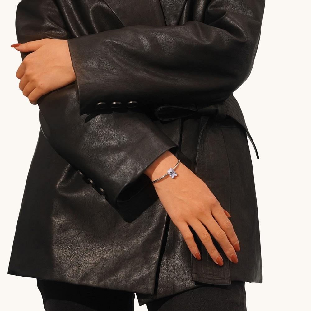 粉紅小熊珠飾 image number 3