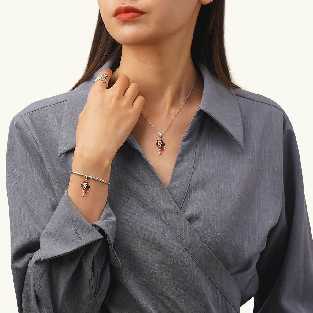 小惡魔貝蒂娃娃吊墜 image number 3