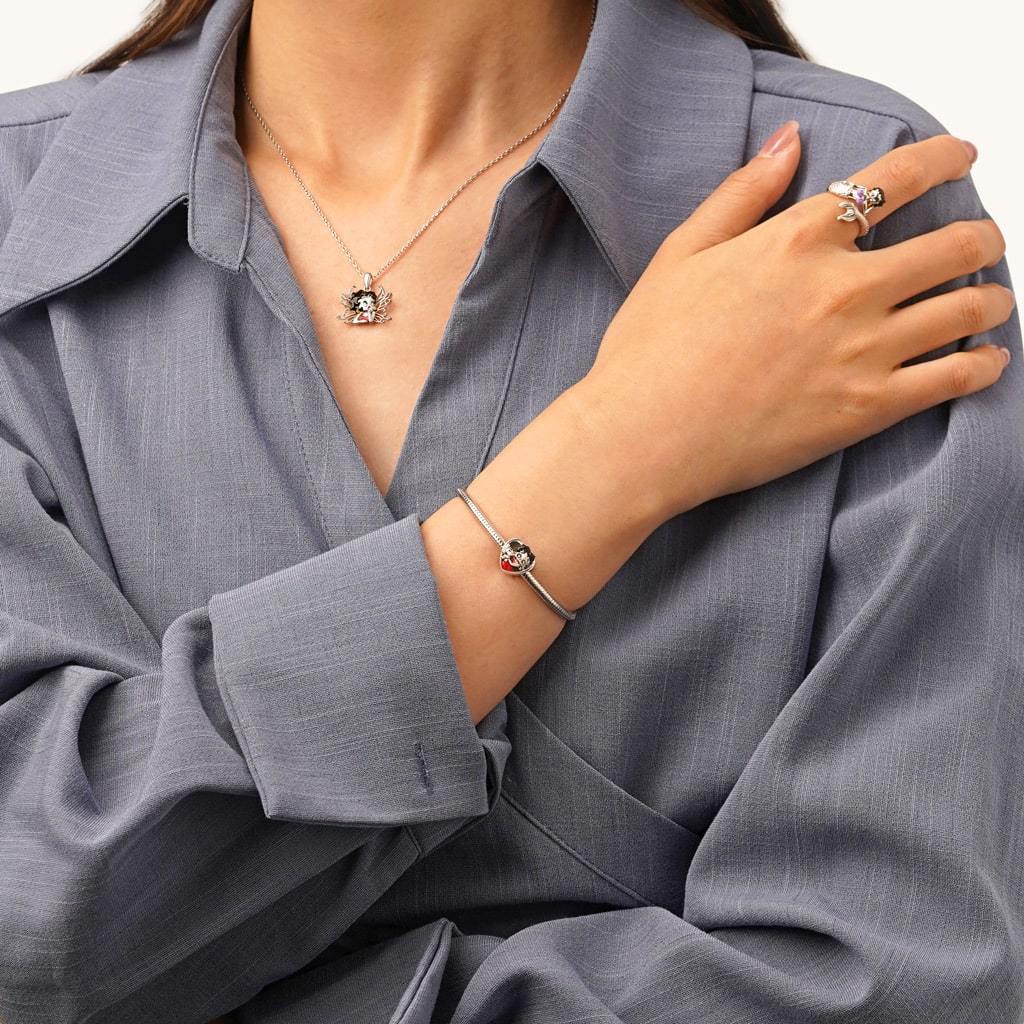 貝蒂娃娃翅膀項鍊 image number 3