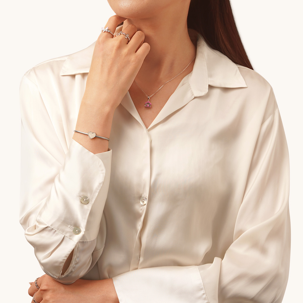 可雕刻字母心形珠飾 image number 4