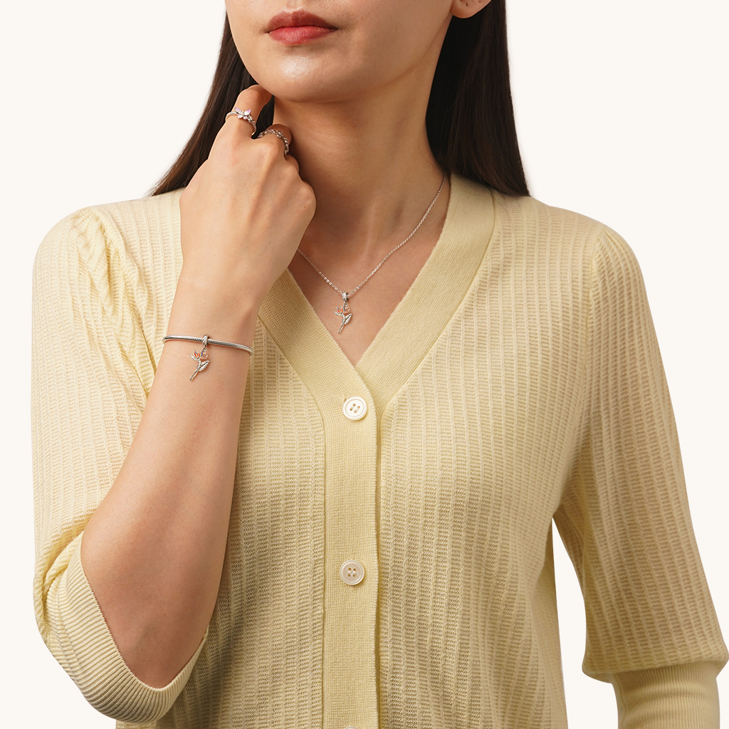 鶴望蘭吊墜 image number 3