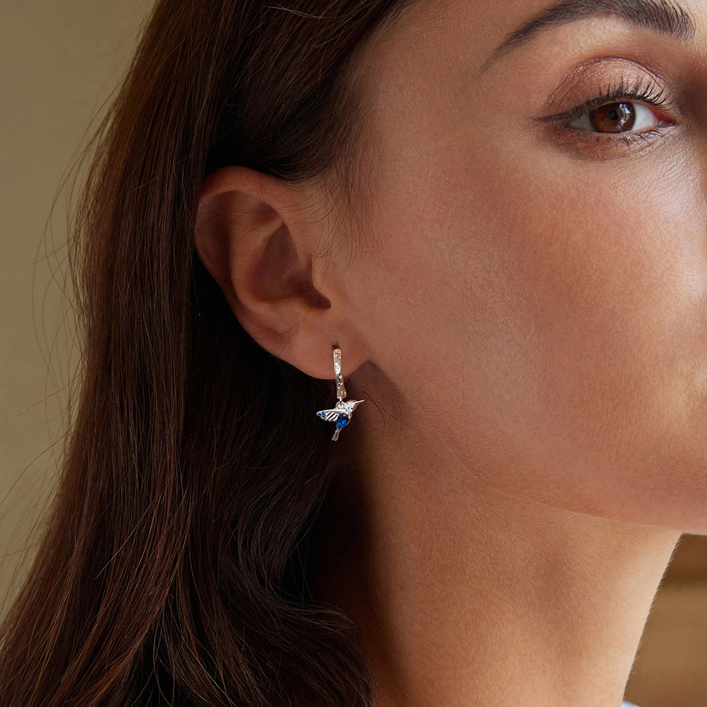 蜂鳥耳環 image number 3