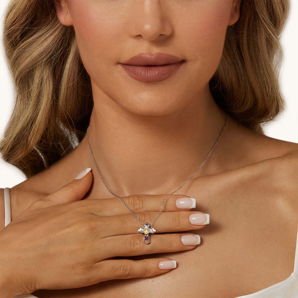 復古十字珠飾 image number 2