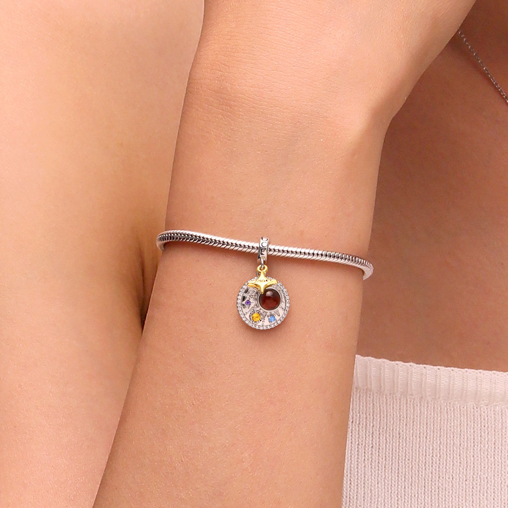 星星圓盤投影吊墜 image number 3