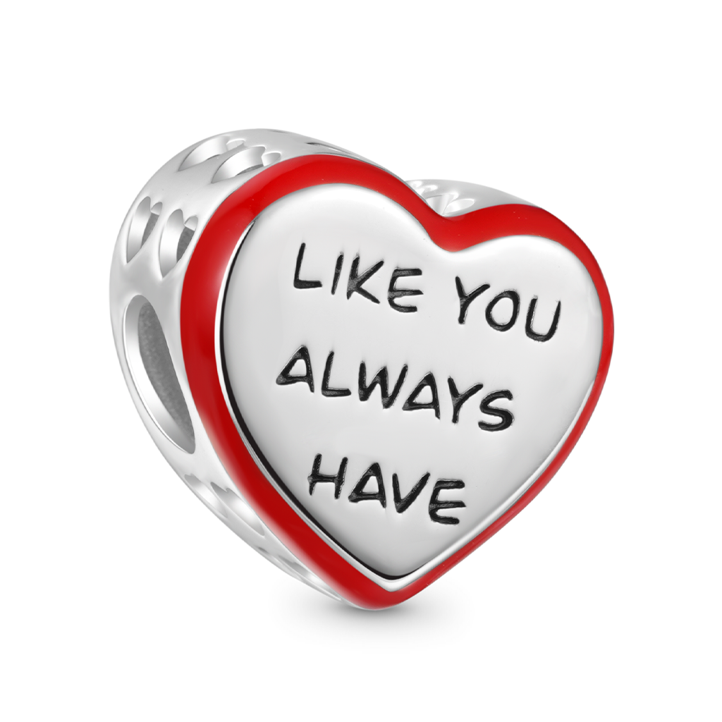 側邊鏤空心形珠飾 image number 1