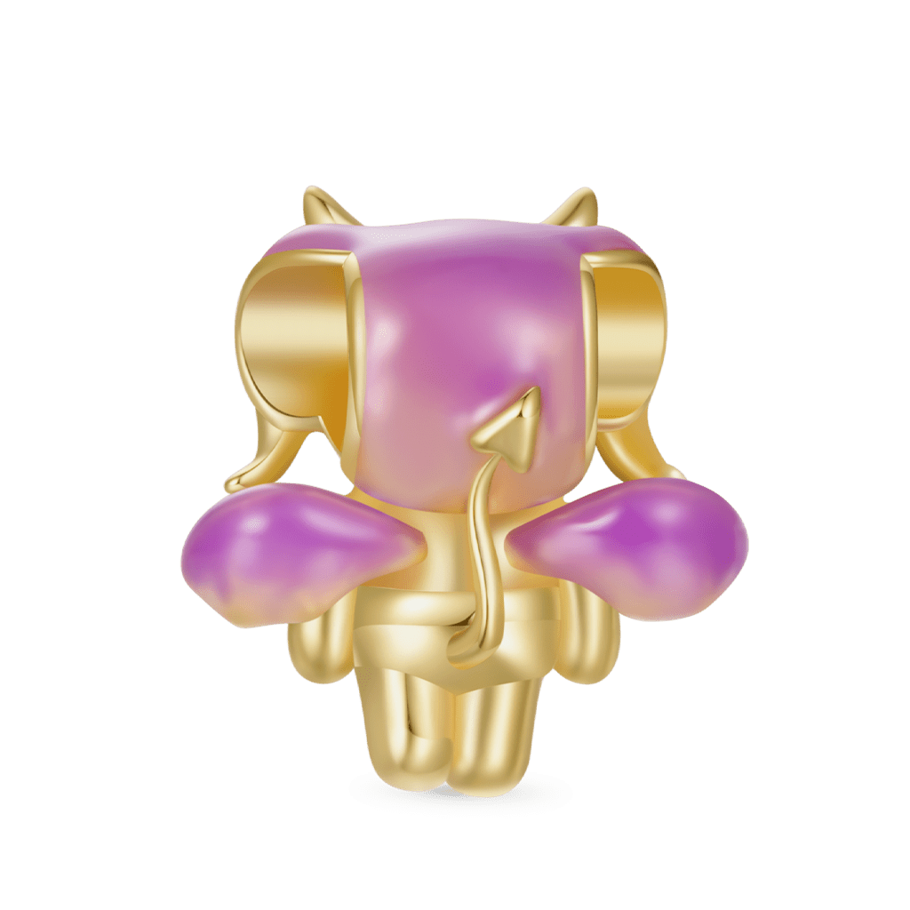 漸變紫小惡魔珠飾 image number 1