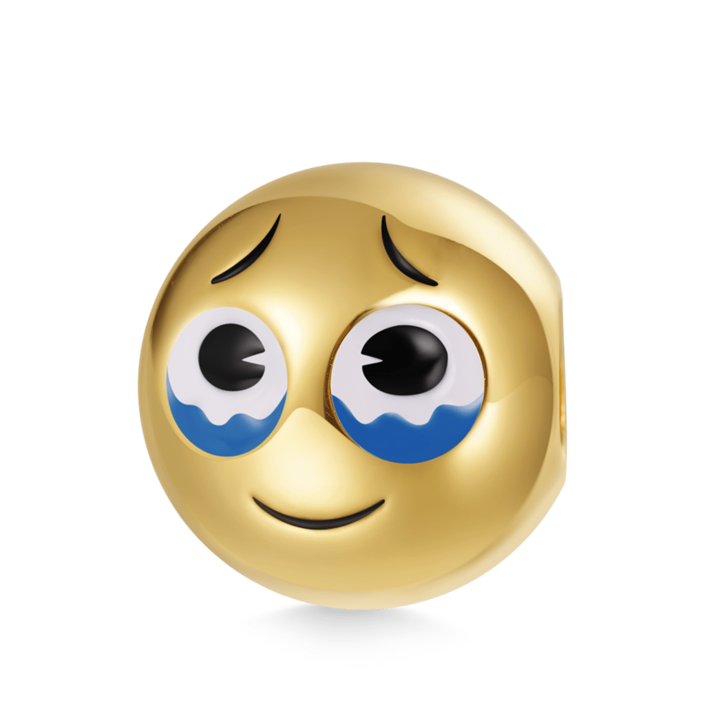 emoji喜極而泣珠飾 image number 0
