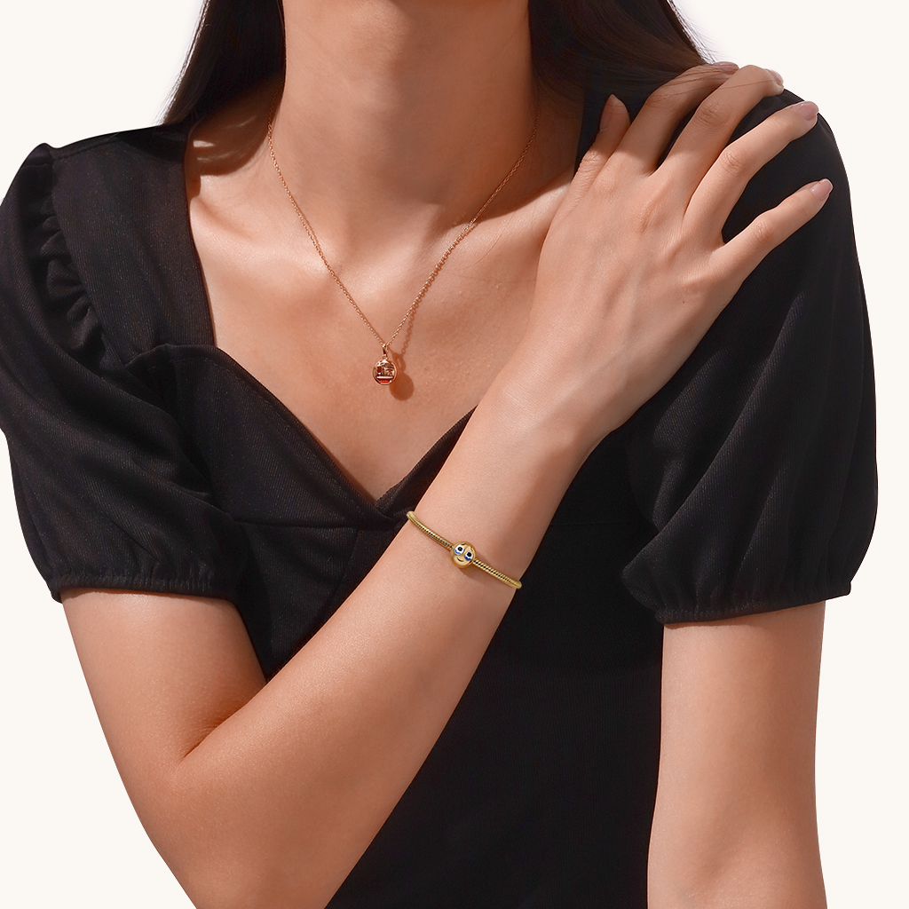 emoji喜極而泣珠飾 image number 3