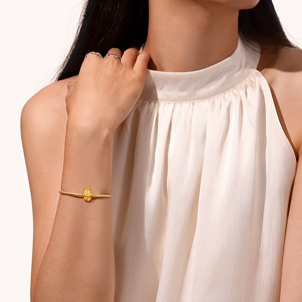 皇冠蛇幸運珠飾 image number 2