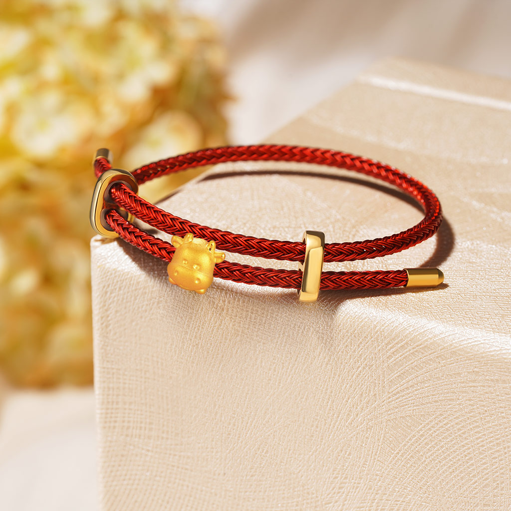 守護牛幸運珠飾 image number 1