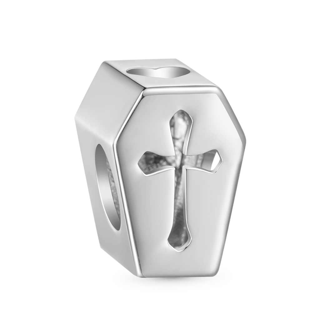 黑髮晶棺材珠飾 image number 1