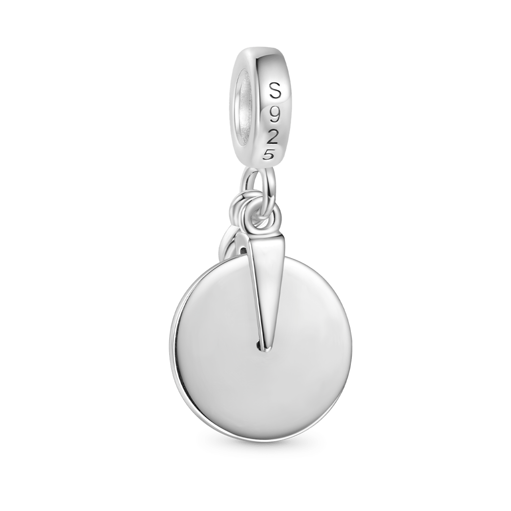 復古黑膠唱片音樂吊墜 image number 1