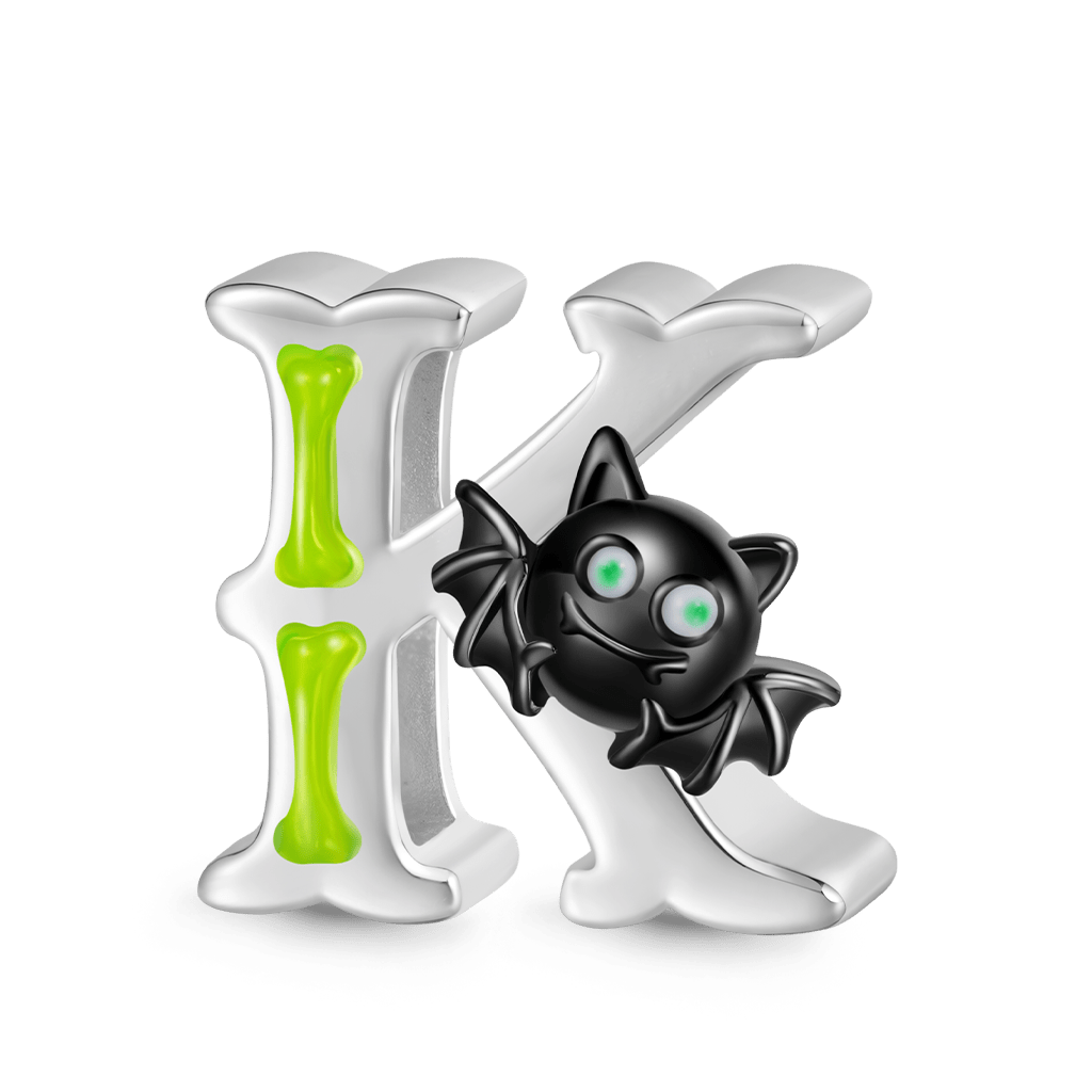 萬聖節恐怖元素字母珠飾 image number 0