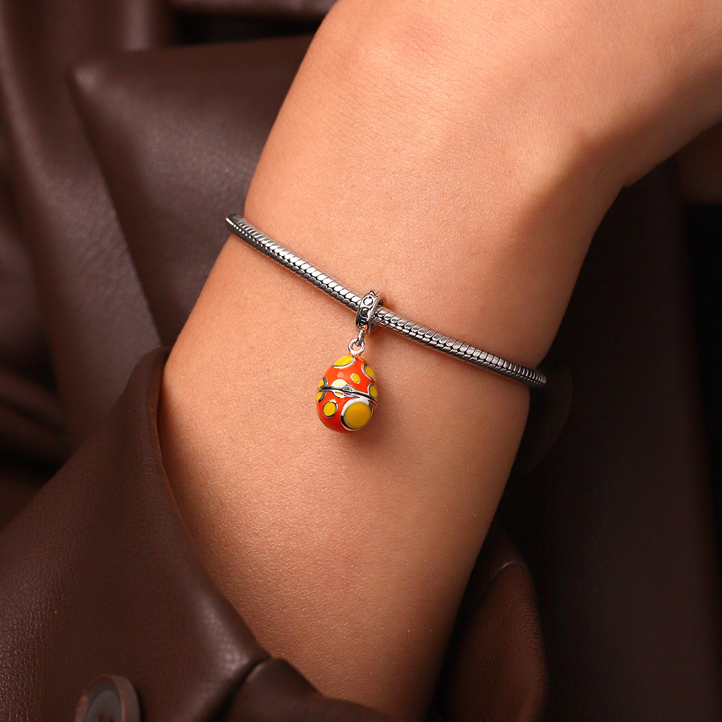 復活節彩蛋口袋臘腸狗吊墜 image number 6