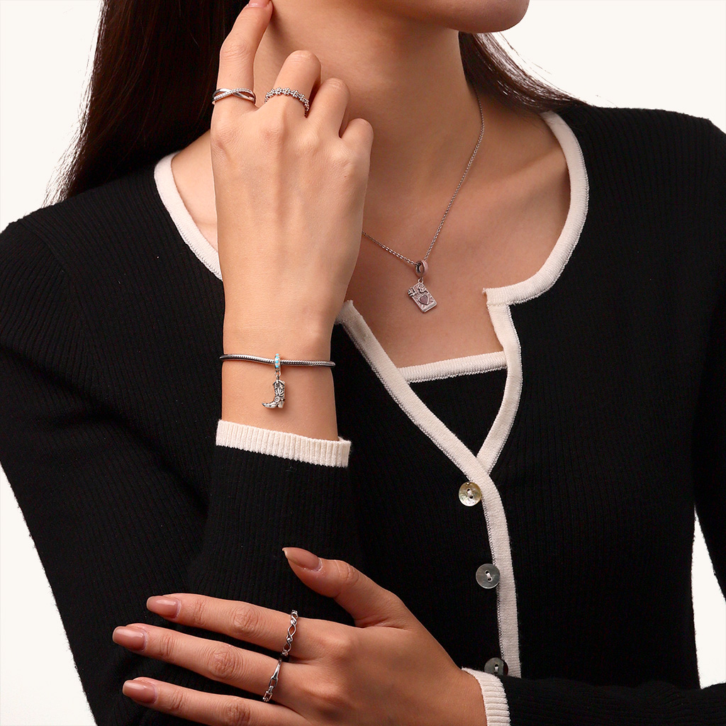 西部牛仔靴吊墜 image number 4