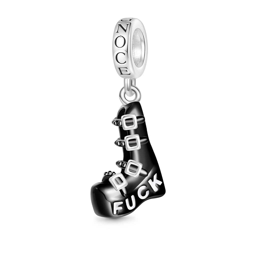 龐克惡魔靴子吊墜 image number 0