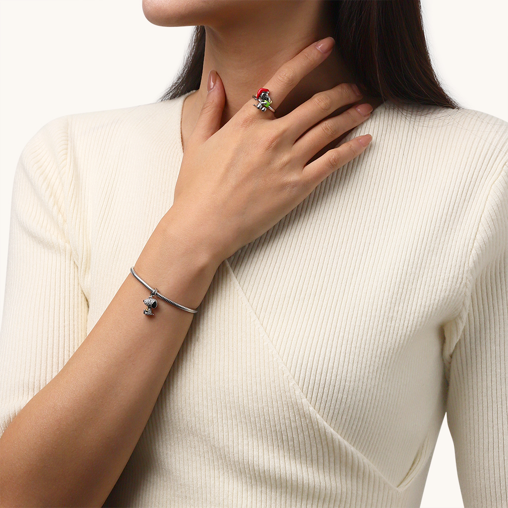 史努比鑽石吊墜 image number 6