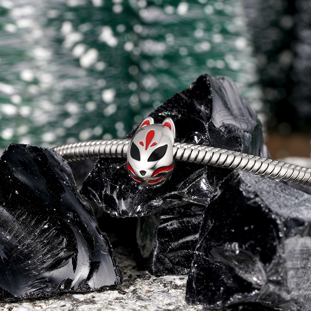 狐狸面具珠飾 image number 2