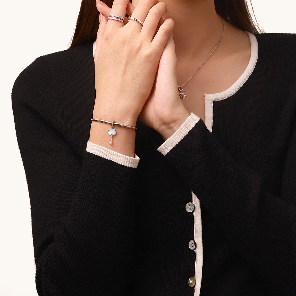 貝殼鑰匙吊墜 image number 2