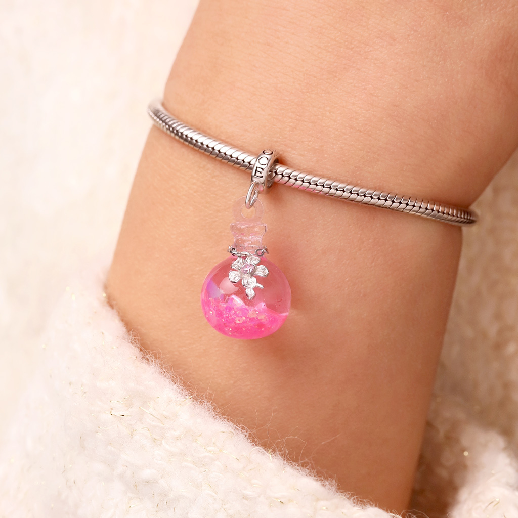 櫻花流沙瓶吊墜 image number 7