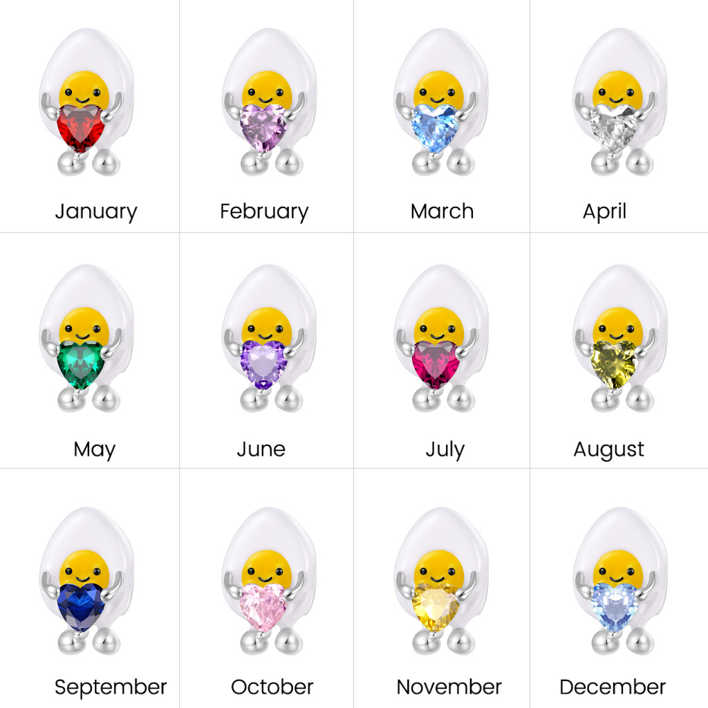 快樂水煮蛋珠飾 image number 3