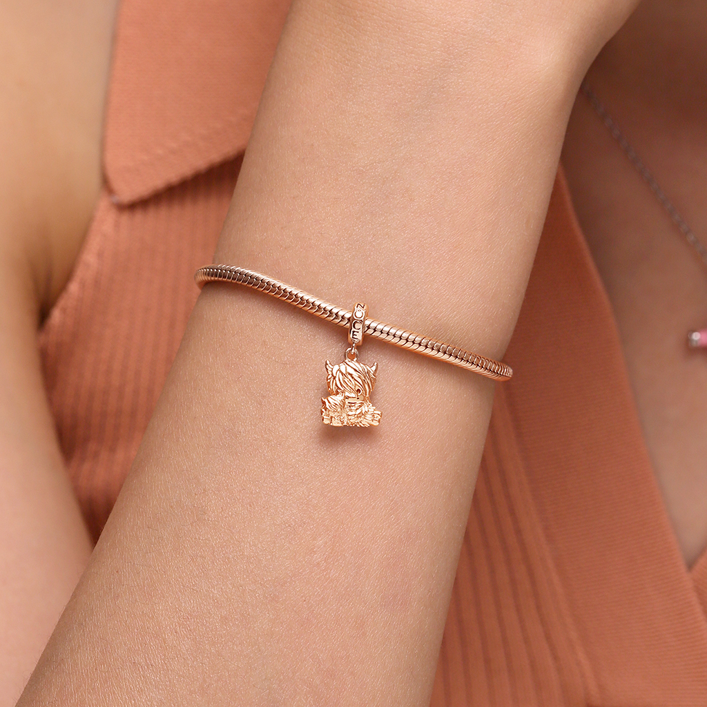 高地牛母子吊墜 image number 4