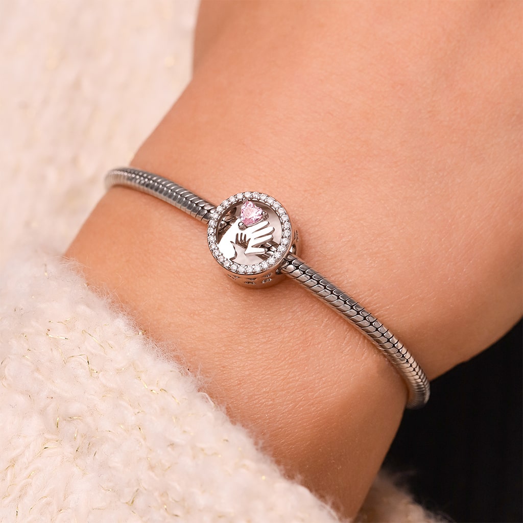 親子握手照片珠飾 image number 4