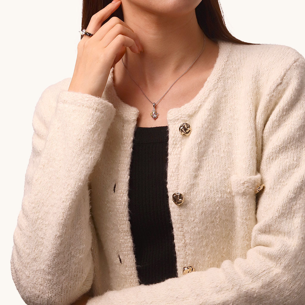 魔法壞女巫葛林達鑲鑽吊墜 image number 5