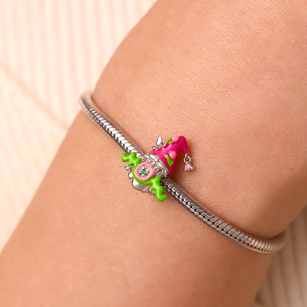 媽媽地精花卉珠飾 image number 4