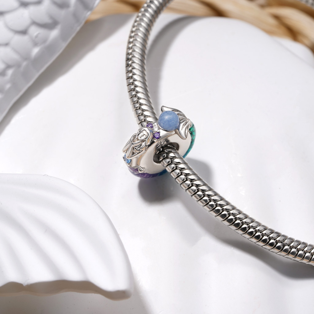 漸變美人魚尾固定珠 image number 3