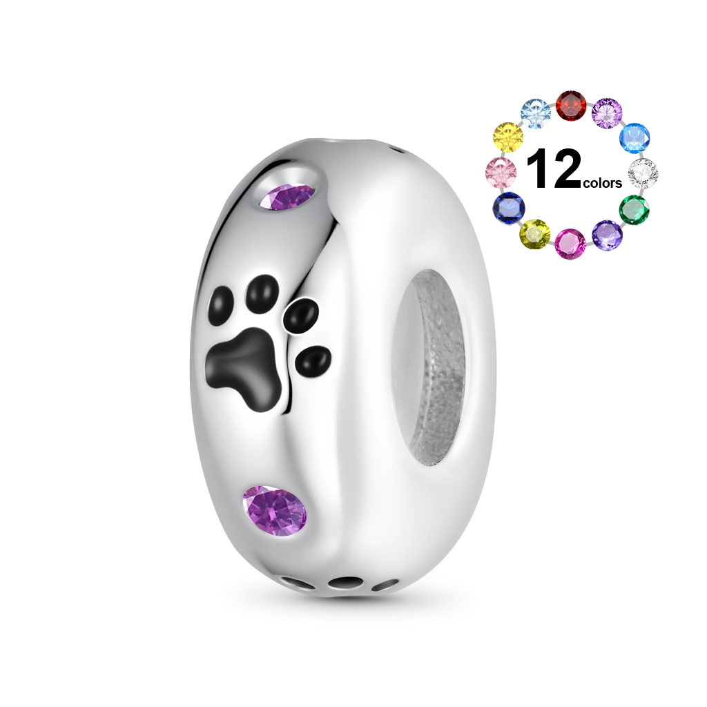 寵物爪印固定珠 image number 0