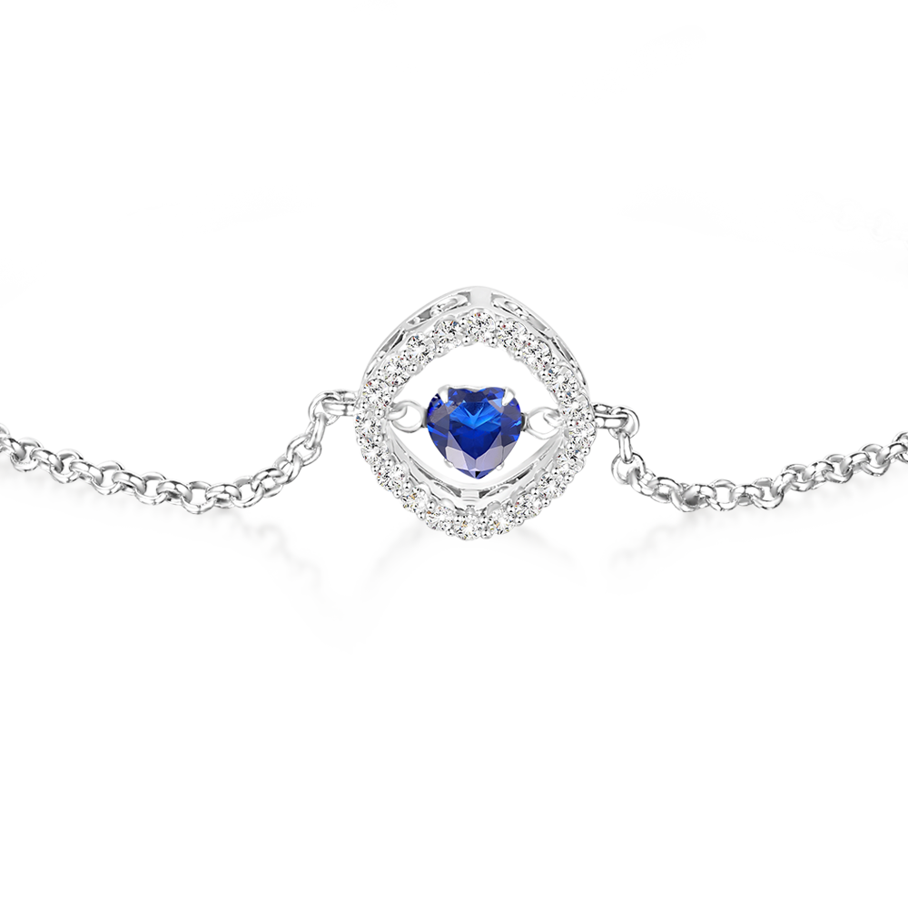 跳動鑽石可調式鏈條手鍊 image number 2