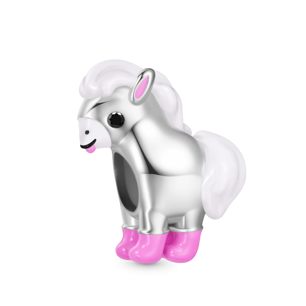 粉色迷你小馬珠飾 image number 0