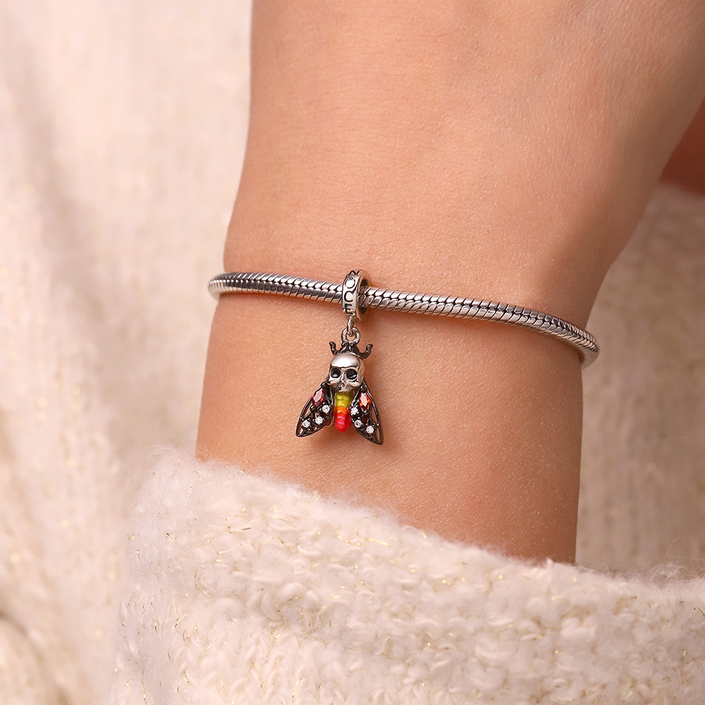 骷髏蛾吊墜 image number 6