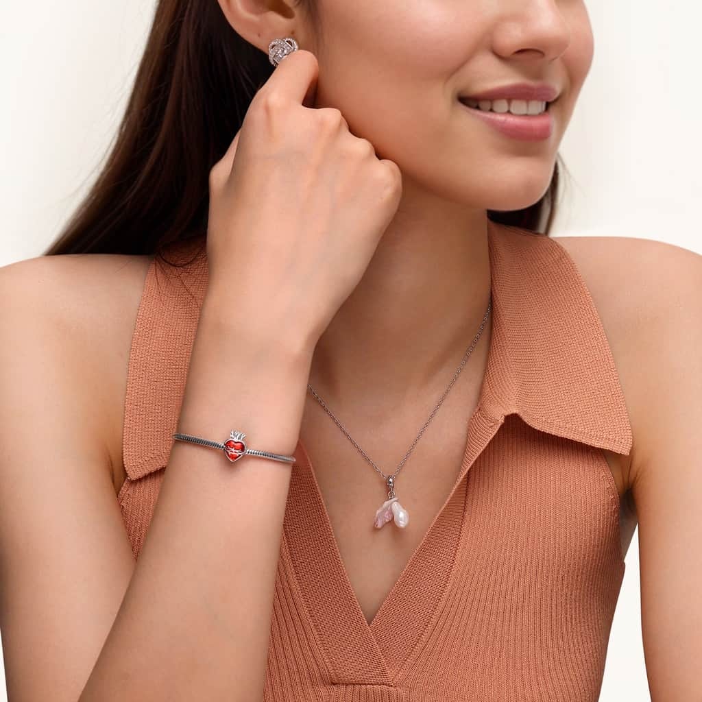 耶穌聖心珠飾 image number 3