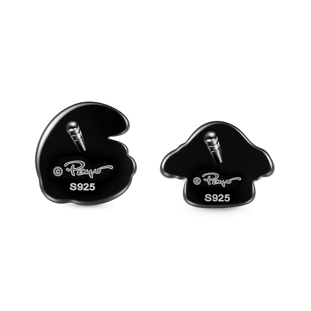 藍色小精靈 x 非對稱耳釘 image number 1