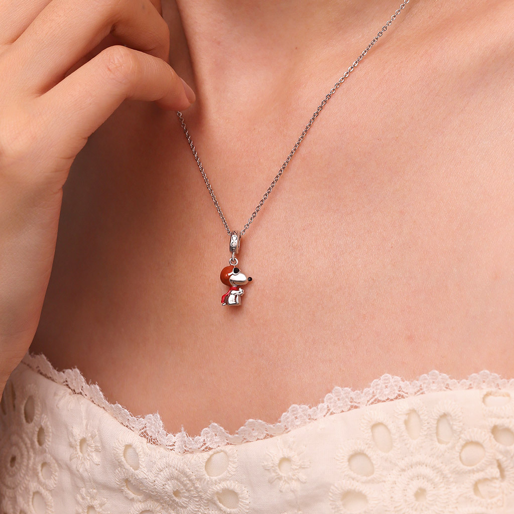 飛行員史努比吊墜 image number 5