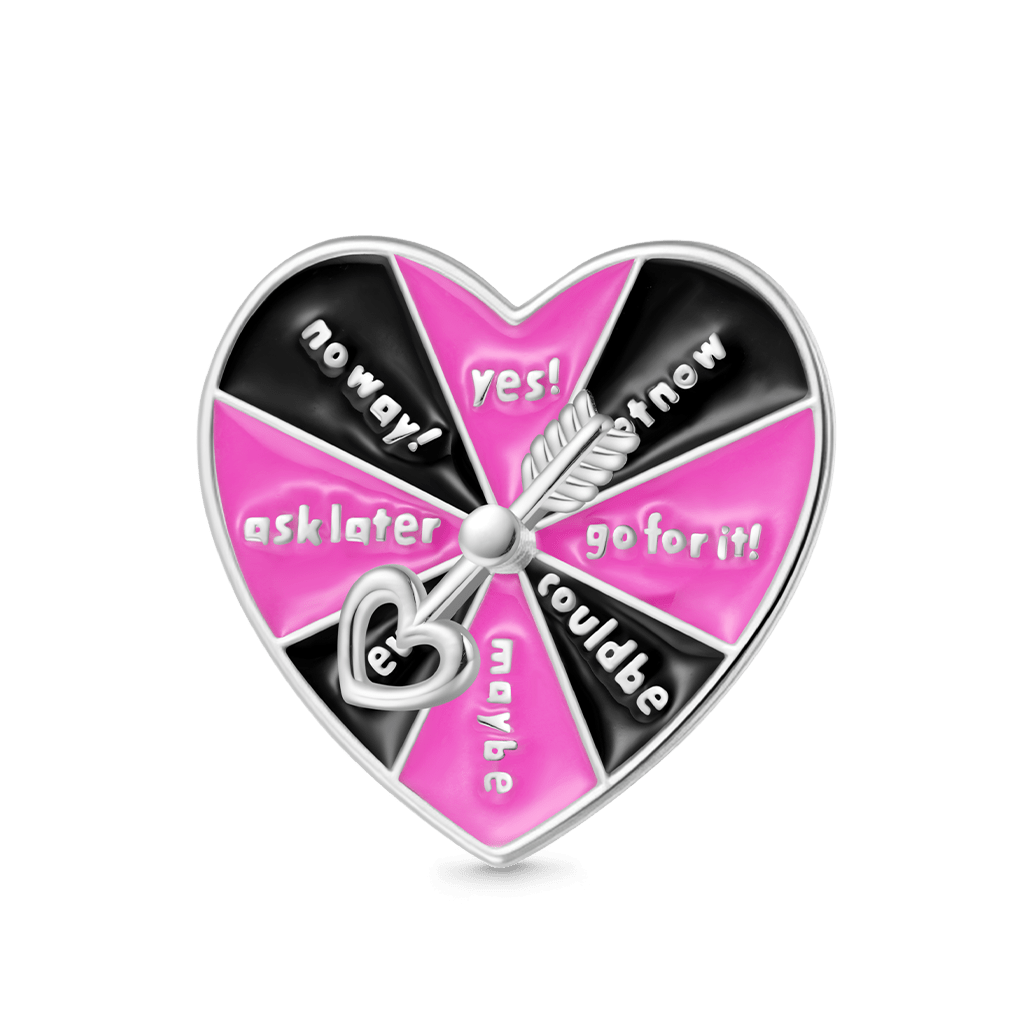 愛心轉盤吊墜 image number 1