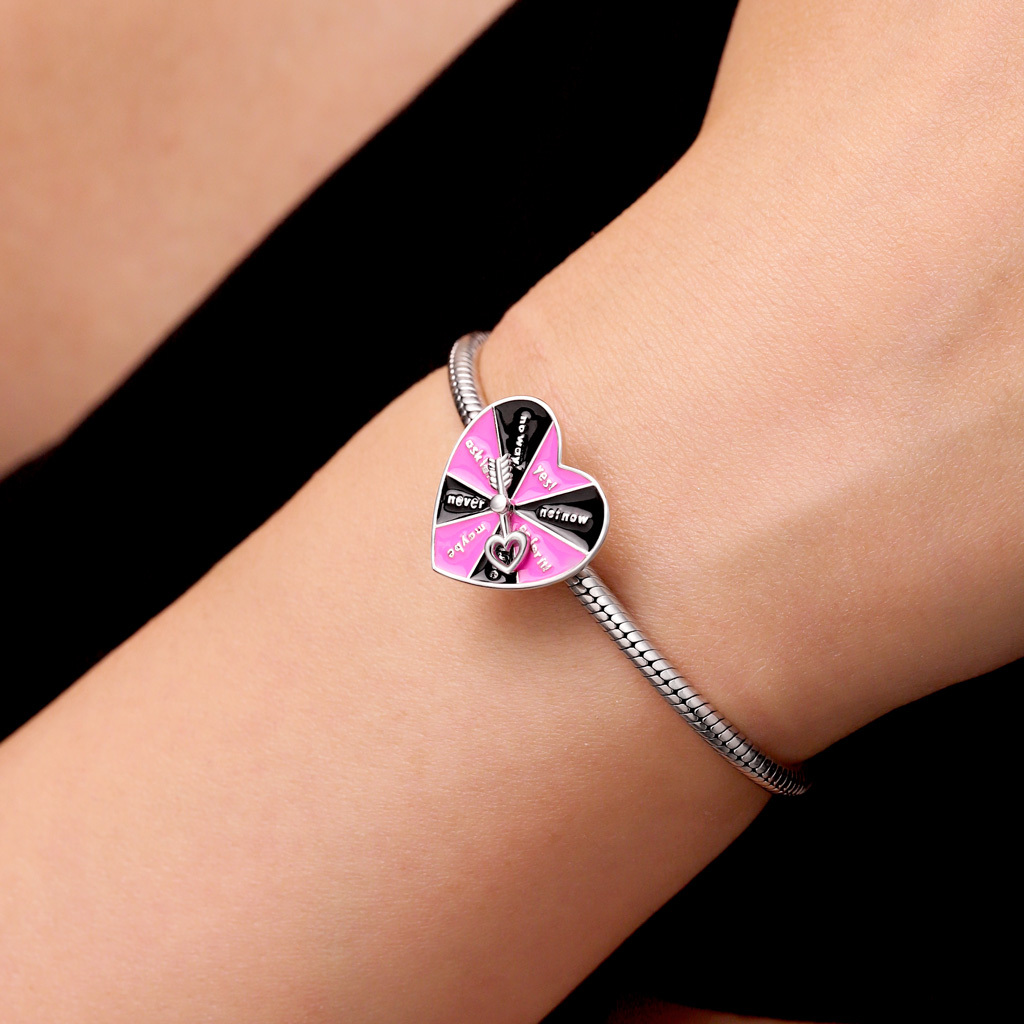 愛心轉盤吊墜 image number 5