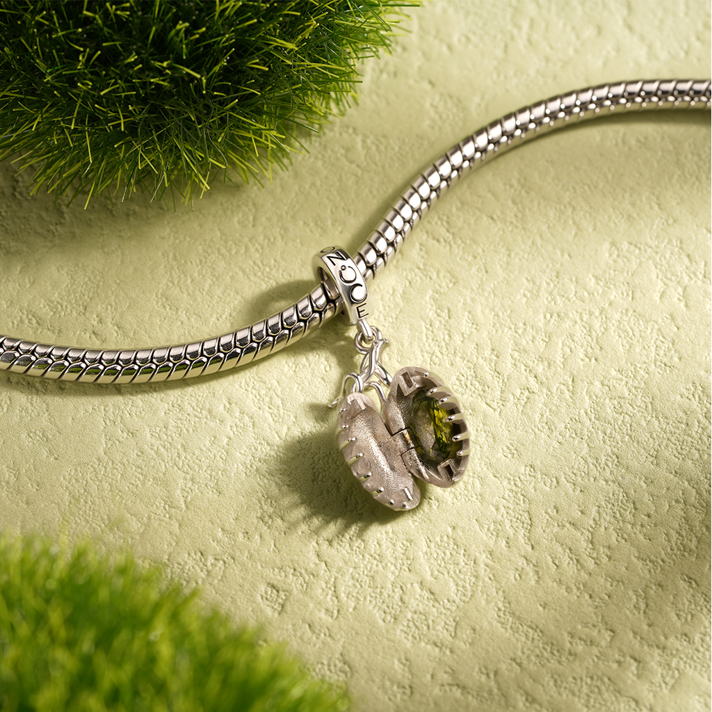 捕蠅草生日石吊墜 image number 4