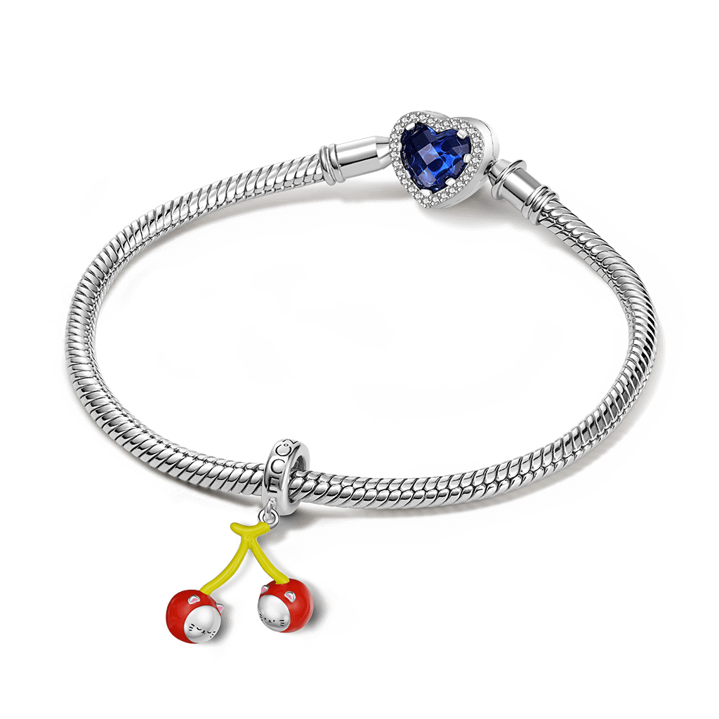 櫻桃貓趣吊墜 image number 2